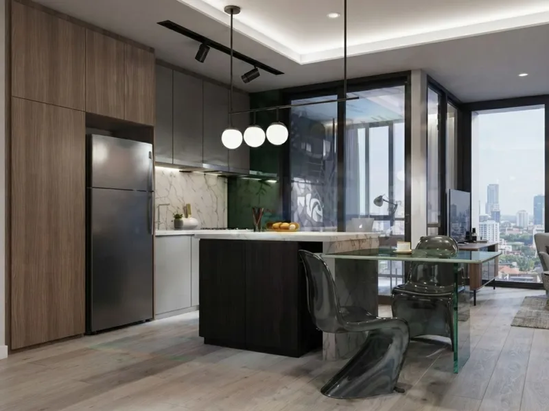Studio 23 sqm in Nue Riverest (Ratburana) · interior