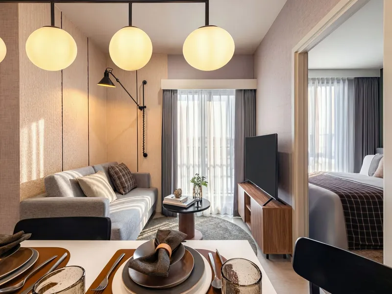 Studio 23 sqm in Nue Riverest (Ratburana) · interior