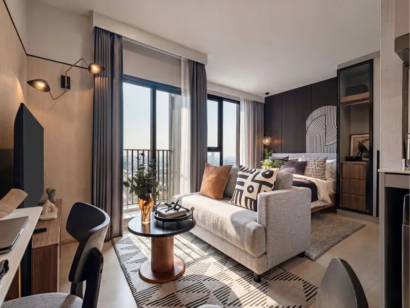Studio 23 sqm in Nue Riverest (Ratburana) · interior