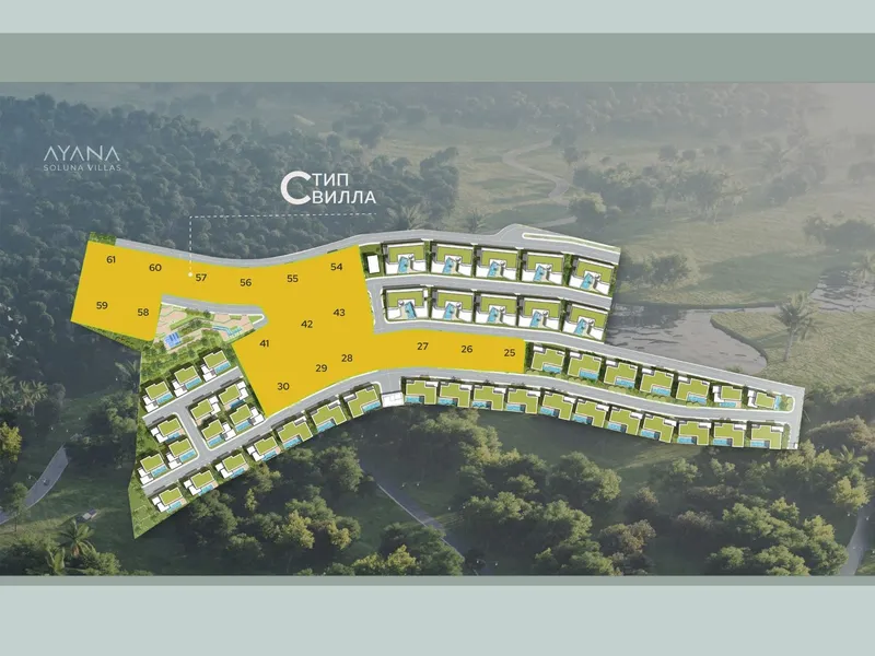 Ayana Soluna Villas, floor plan