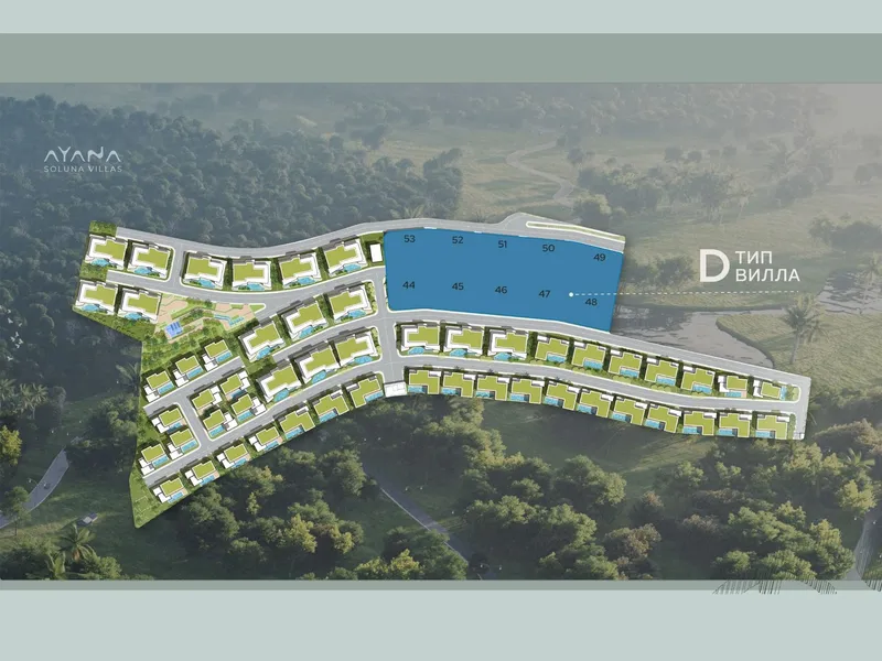 Ayana Soluna Villas, floor plan