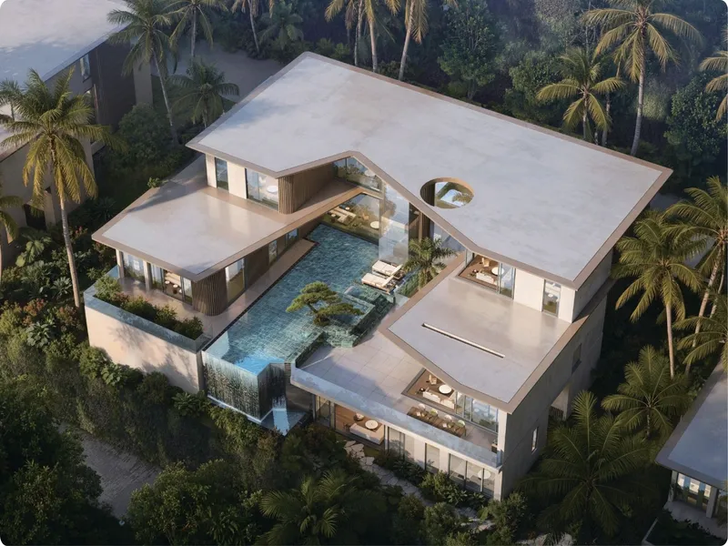 Willa 3 sypialnie 351 m² – Ayana Soluna Villas (Bang Tao) · elewacja