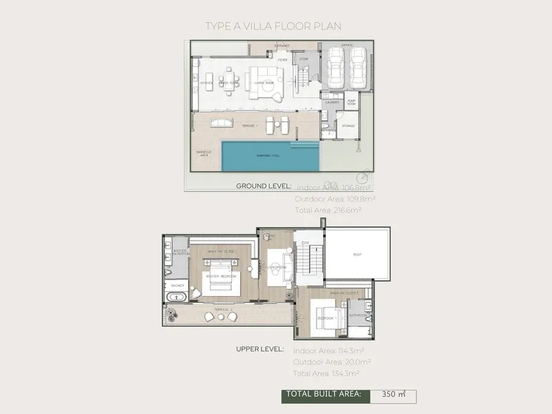 Ayana Soluna Villas, floor plan