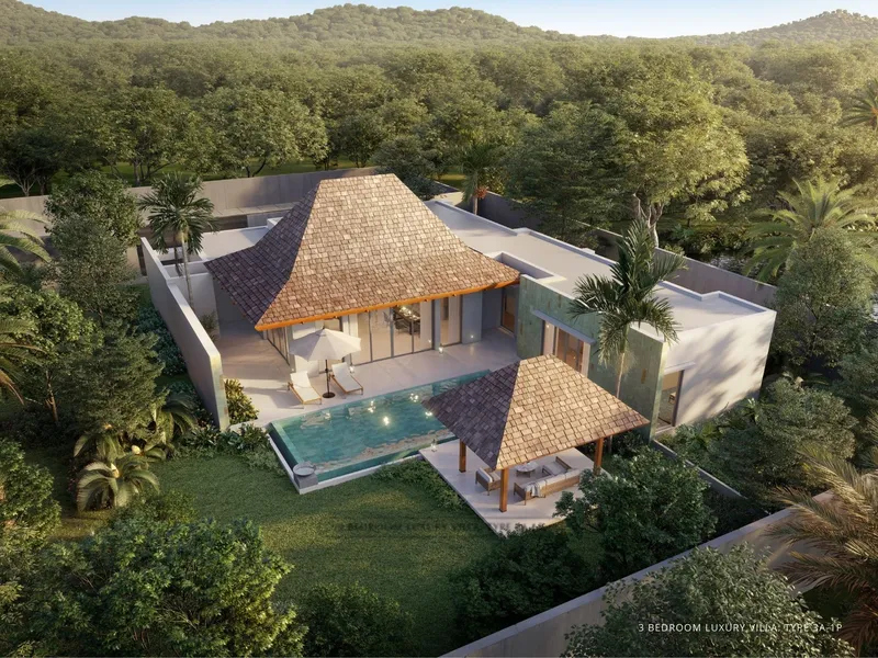 Villa 3-bedroom 429 sqm in Anchan Emerald (Bang Tao) · Developer render