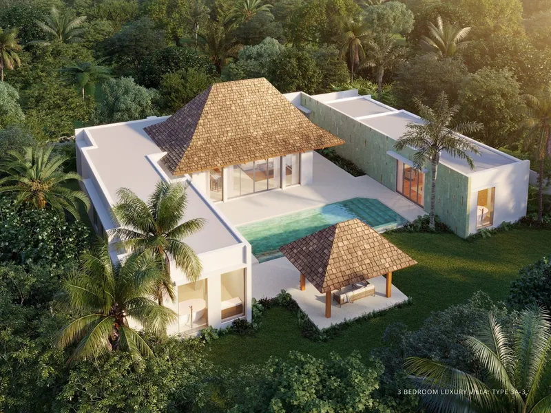 Villa 3-bedroom 429 sqm in Anchan Emerald (Bang Tao) · Developer render