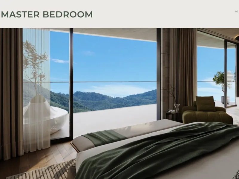 Ayana Soluna Villas, bedroom