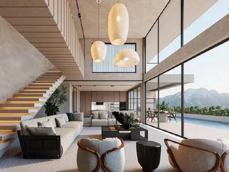 Ayana Soluna Villas, living room