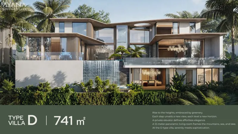 Willa 3 sypialnie 351 m² – Ayana Soluna Villas (Bang Tao) · Wizualizacja dewelopera