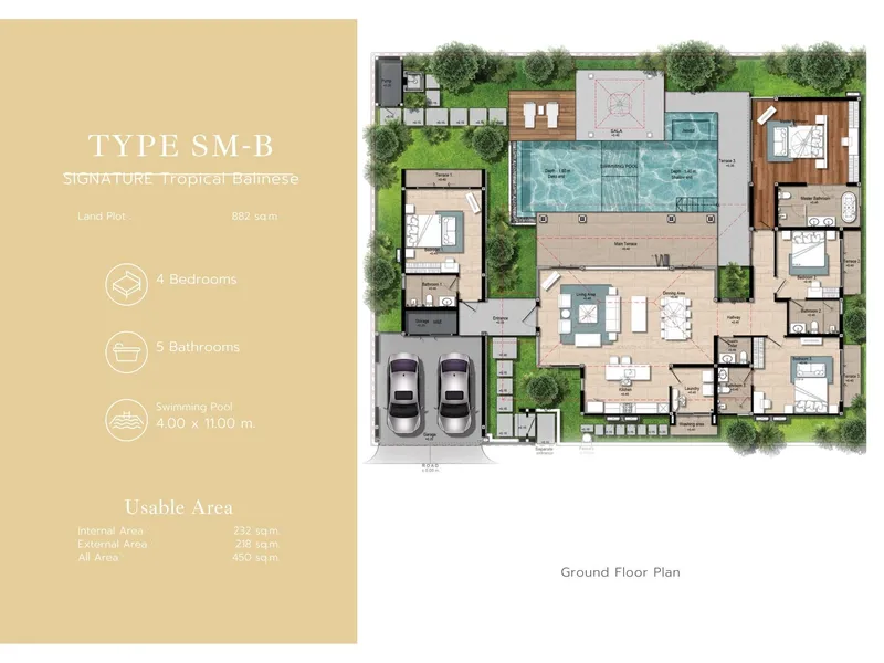 Botanica Four Seasons, floor plan