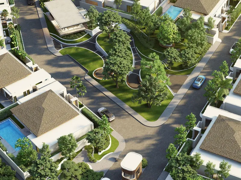 Villa 3-bedroom 288 sqm in Botanica Modern Loft 2 (Bang Tao) · Developer render