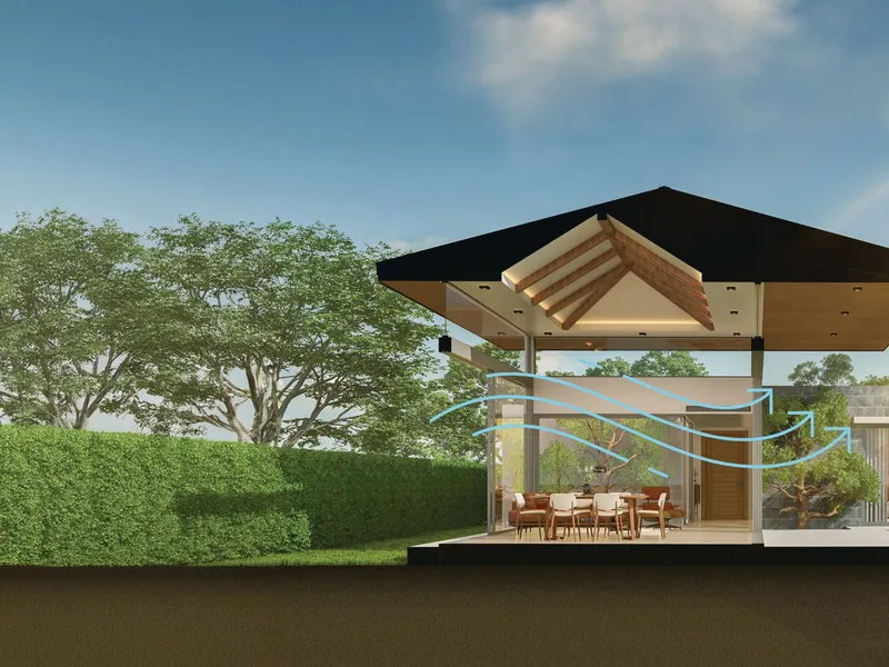 Villa 3-bedroom 280 sqm in Botanica Pru Jampa (Thalang) · Developer render