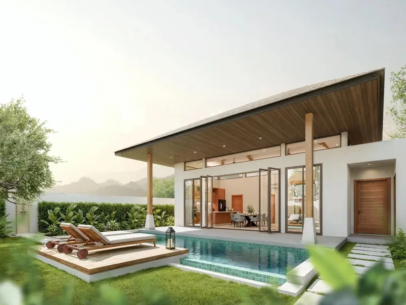 Villa 3-bedroom 340 sqm in Botanica Skyport (Nai Yang) · exterior