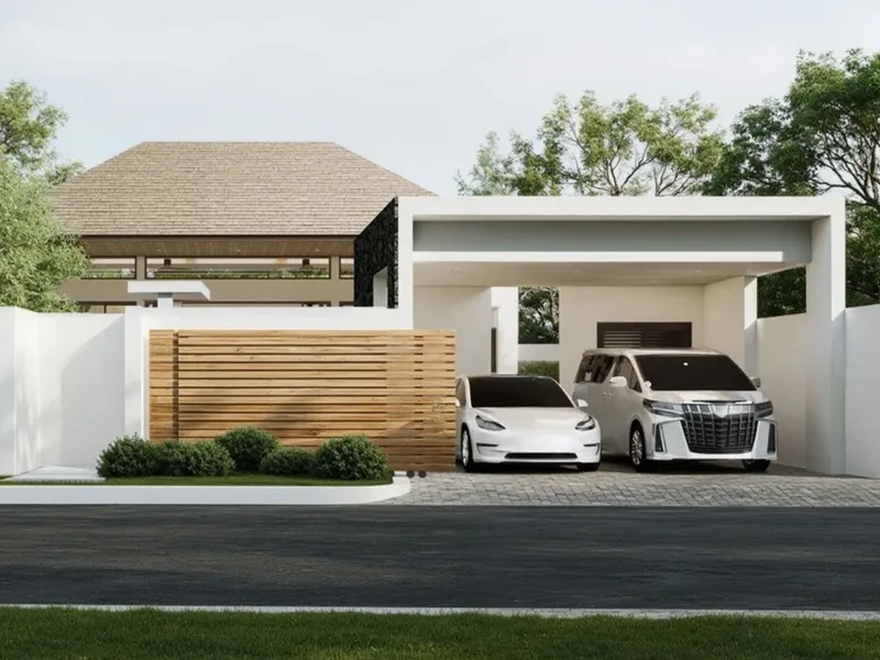Villa 3-bedroom 340 sqm in Botanica Skyport (Nai Yang) · exterior