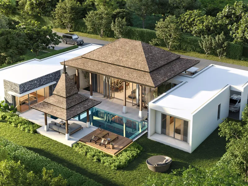 Villa 3-bedroom 340 sqm in Botanica Skyport (Nai Yang) · interior