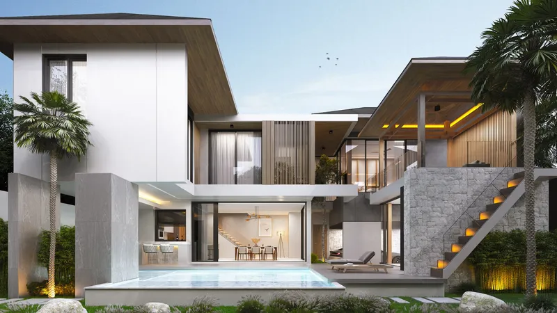Villa 3-bedroom 191 sqm in Dareeya Villas (Bang Tao) · exterior