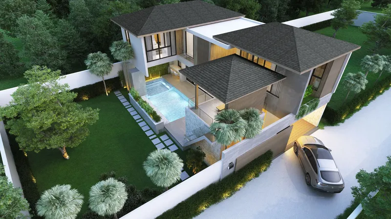 Villa 3-bedroom 191 sqm in Dareeya Villas (Bang Tao) · exterior