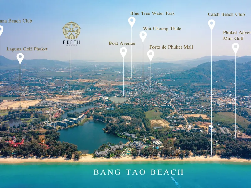 Villa 3-bedroom 370 sqm in Fifth Element (Bang Tao) · Development floor plan