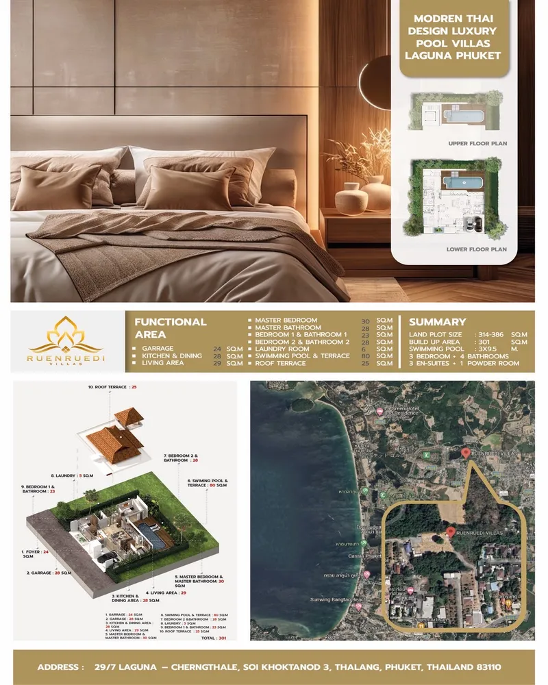 Golden Hill Villas, floor plan