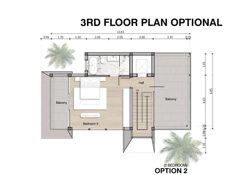 Hennessy Villas, floor plan