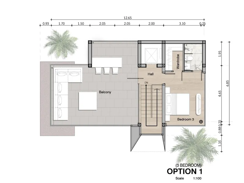 Hennessy Villas, floor plan