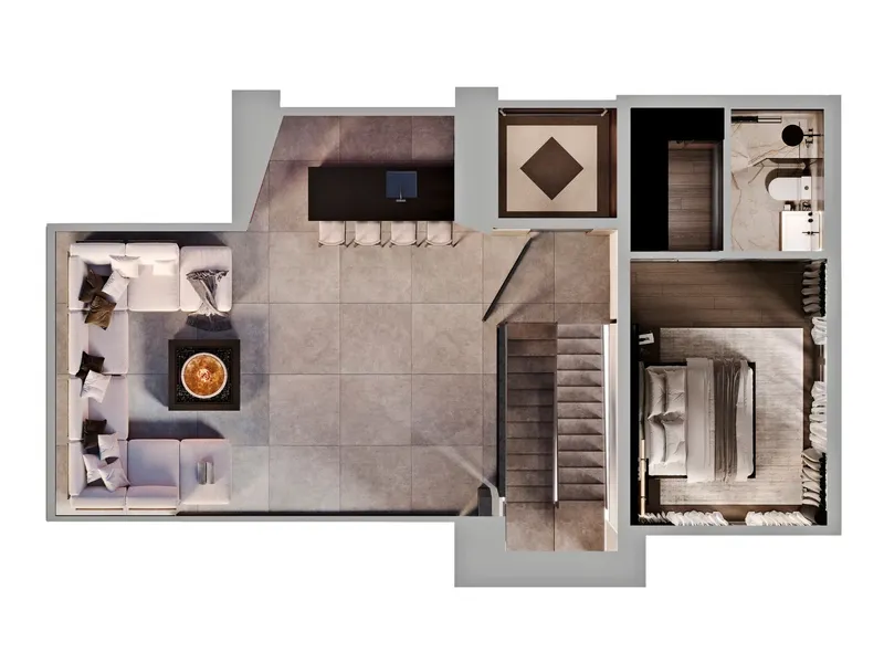 Hennessy Villas, floor plan