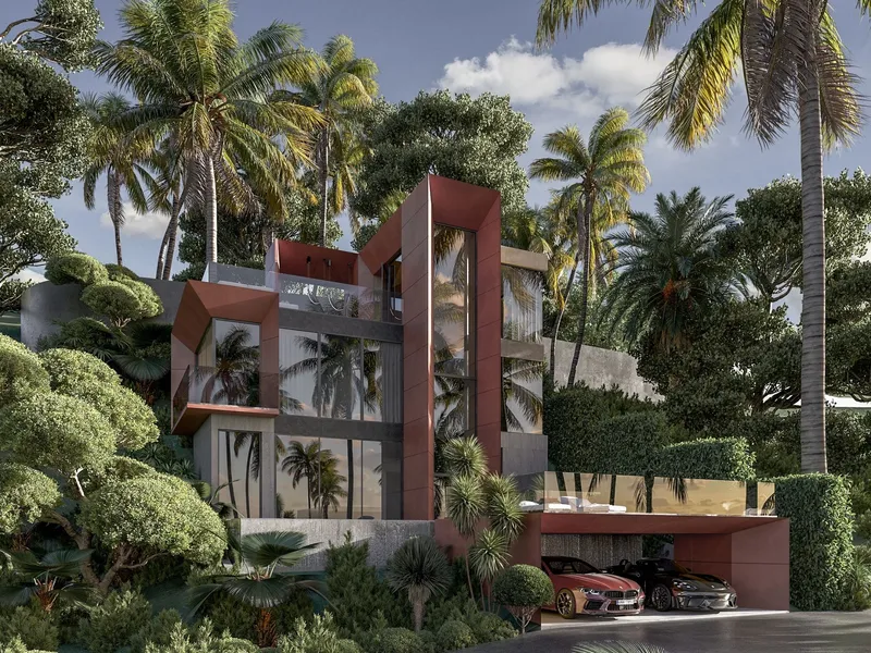 Hennessy Villas, exterior