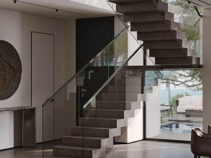Hennessy Villas, interior