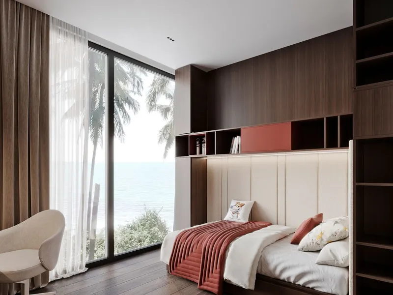 Hennessy Villas, interior