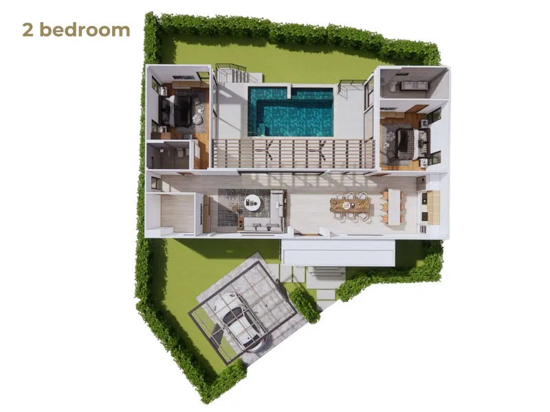 KA Village, floor plan