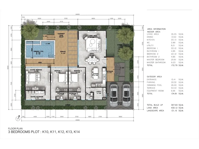 KA Village, floor plan