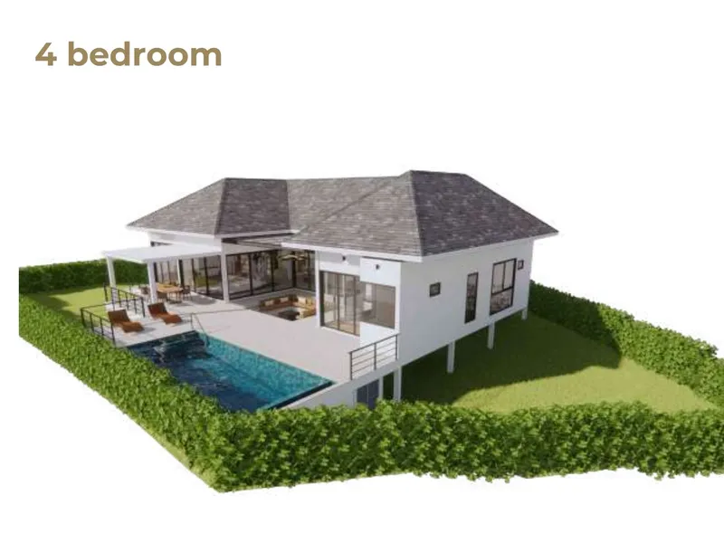 Villa 2-bedroom 261 sqm in KA Village (Rawai) · Floor plan of a different unit type here — 426 m²