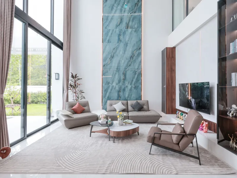 Villa 4-bedroom 339 sqm in Larimar Villas (Chalong) · living room