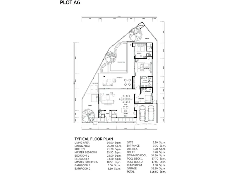 MONO Champaca Thalang, floor plan