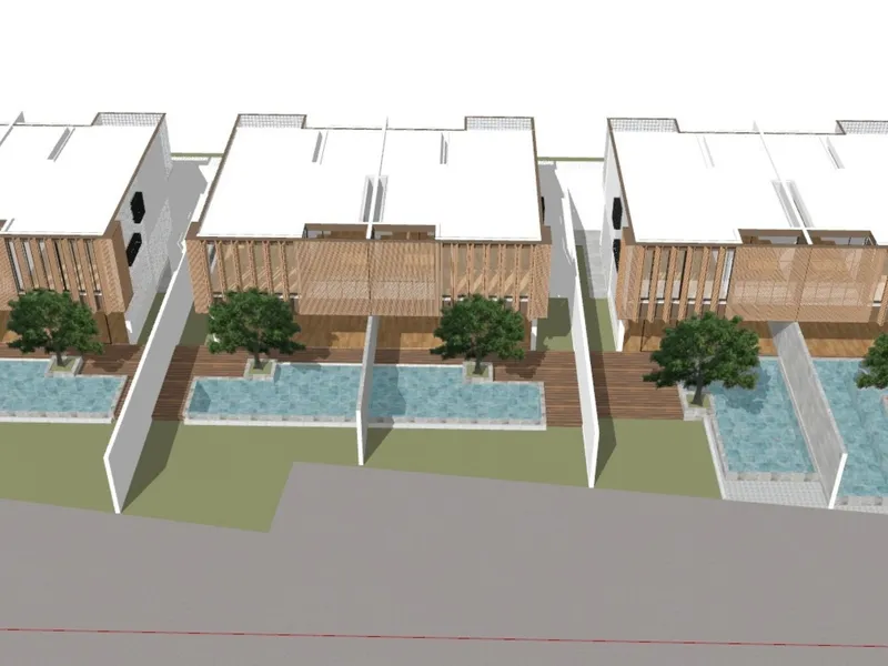 Villa 3-bedroom 281.7 sqm in MONO Oxygen Bangtao Beach (Bang Tao) · Developer render