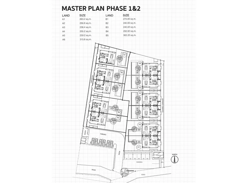 Villa 3-bedroom 281.7 sqm in MONO Oxygen Bangtao Beach (Bang Tao) · Development floor plan