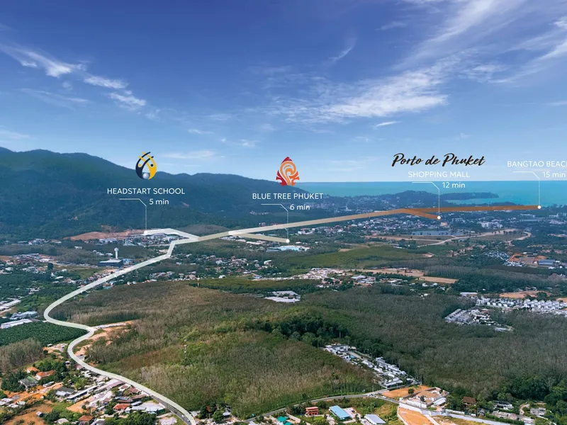 Villa 3-bedroom 345 sqm in Manor Villas (Thalang) · Development floor plan