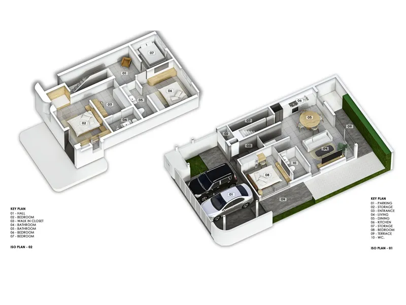 Midori Townhome, floor plan