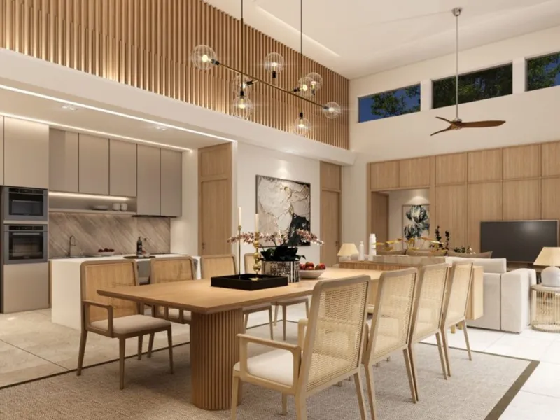 Moneteria Villas, interiér