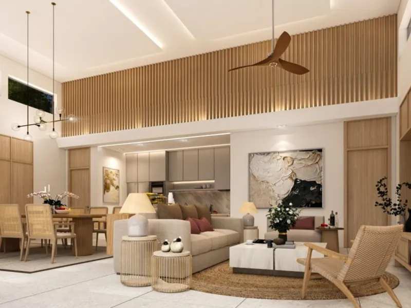 Moneteria Villas, interiér