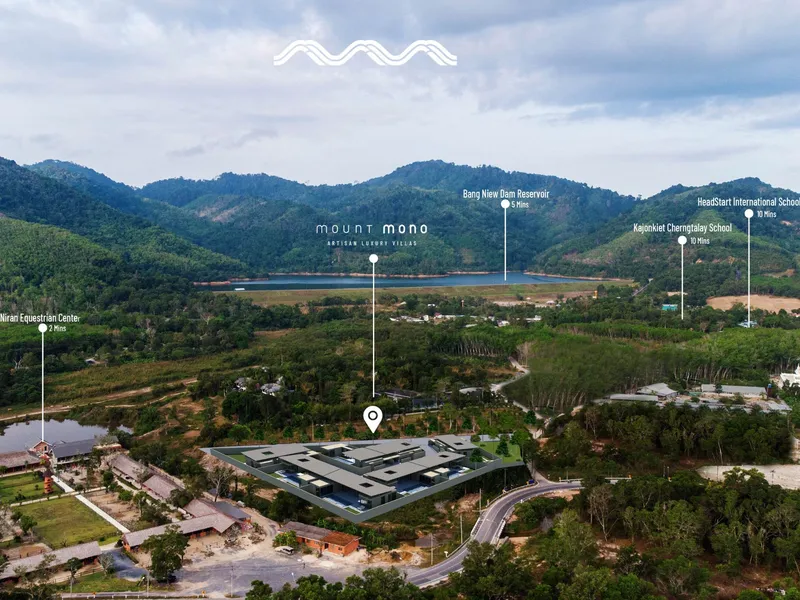 Villa 3-bedroom 342.6 sqm in Mount Mono Manik (Thalang) · Development floor plan