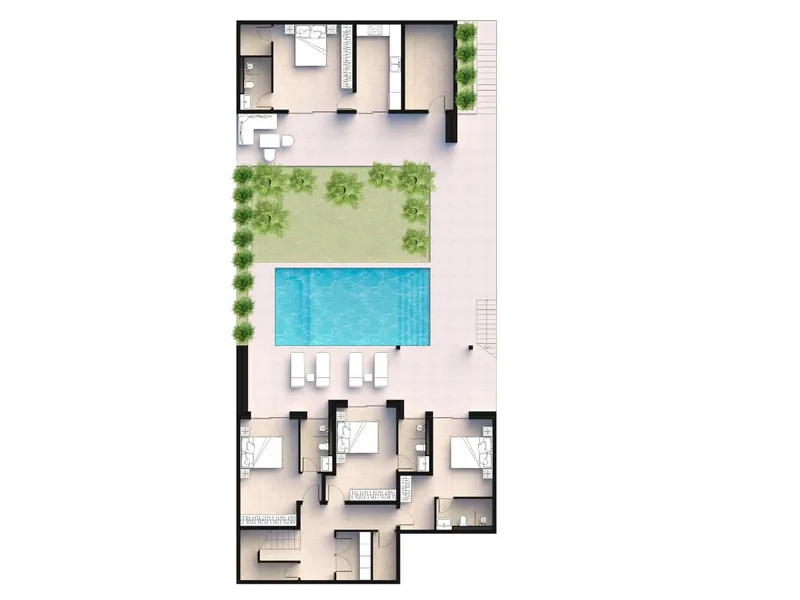 Mutti Family Villas, floor plan