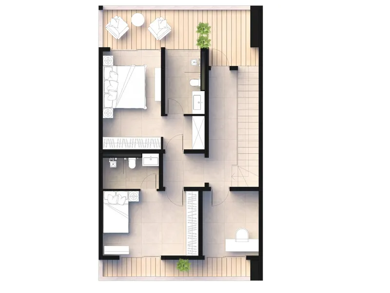 Mutti Family Villas, floor plan