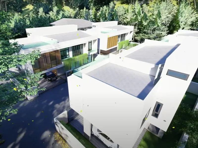 Villa 4-bedroom 342 sqm in NAI VILLAS Golf & Mountain Greenview Kathu (Kathu) · exterior