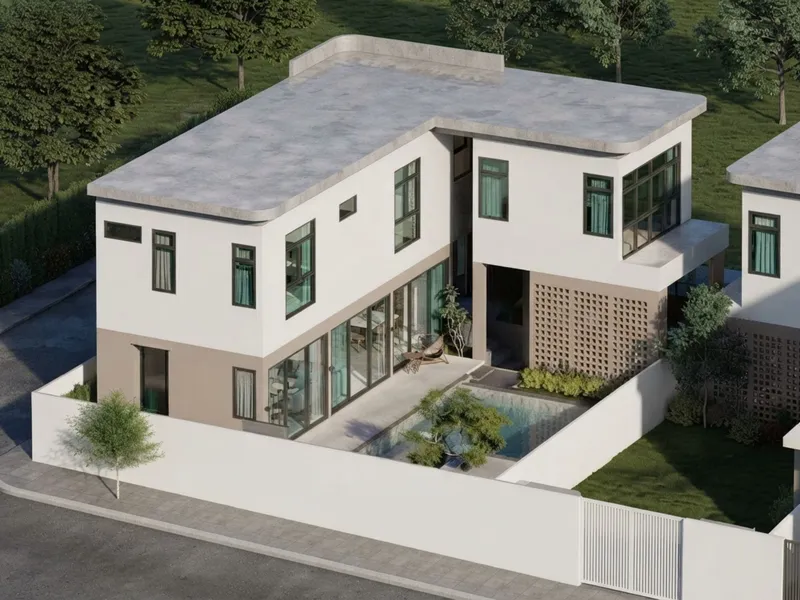 Villa 3-bedroom 292 sqm in NAI VILLAS Urban (Chalong) · exterior
