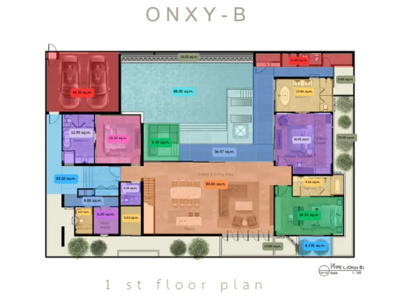 POETRY Villas, floor plan