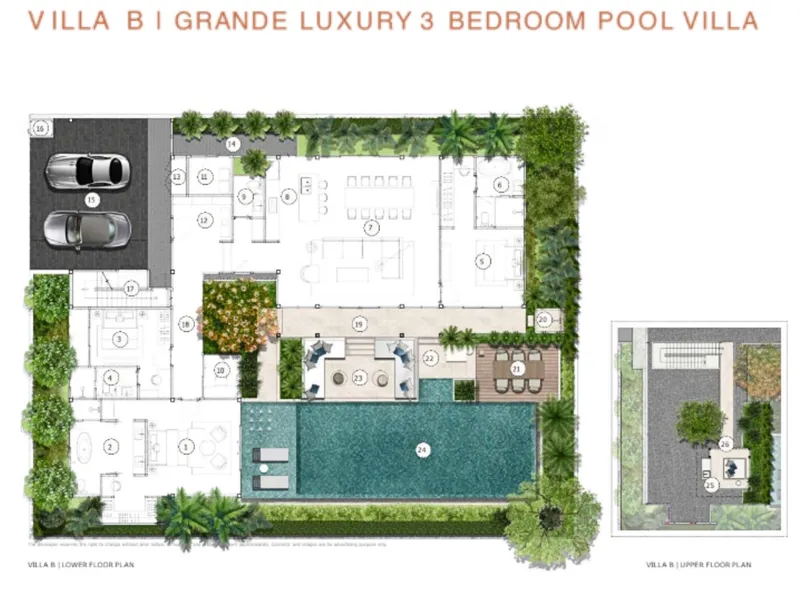 Pavara Kiri Villas, floor plan