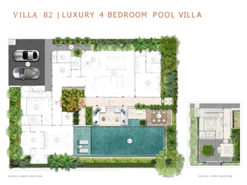 Pavara Kiri Villas, floor plan