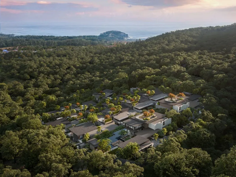 Villa 3-bedroom 592 sqm in Pavara Vhana (Layan) · aerial view