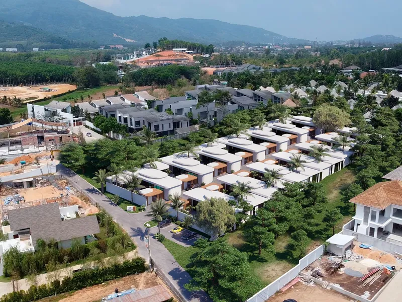Villa 2-bedroom 146 sqm in Proxima Villas Phase 2 (Bang Tao) · aerial view