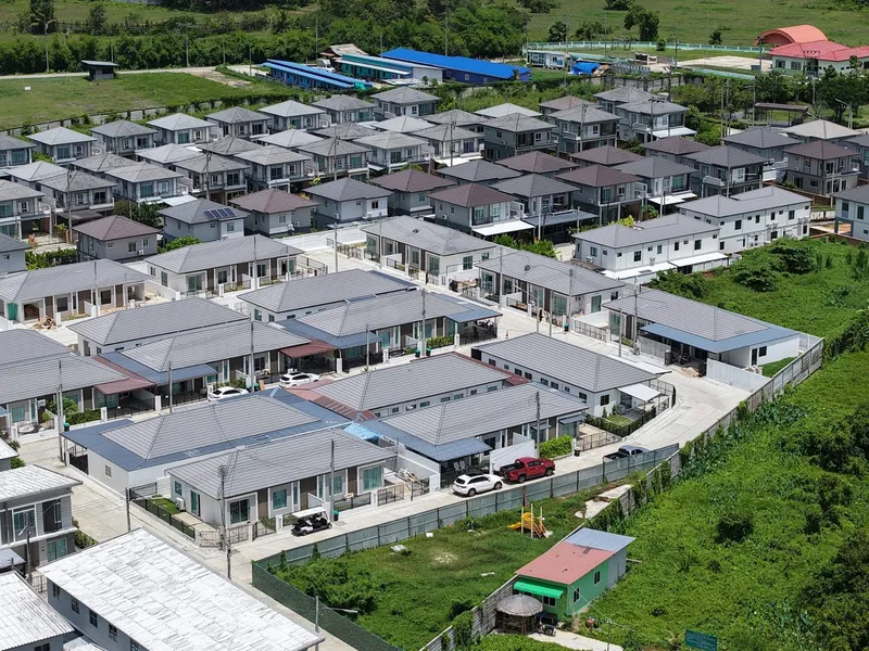 Villa 3-bedroom 91 sqm in Pruksa Ville Thalang (Thalang) · aerial view